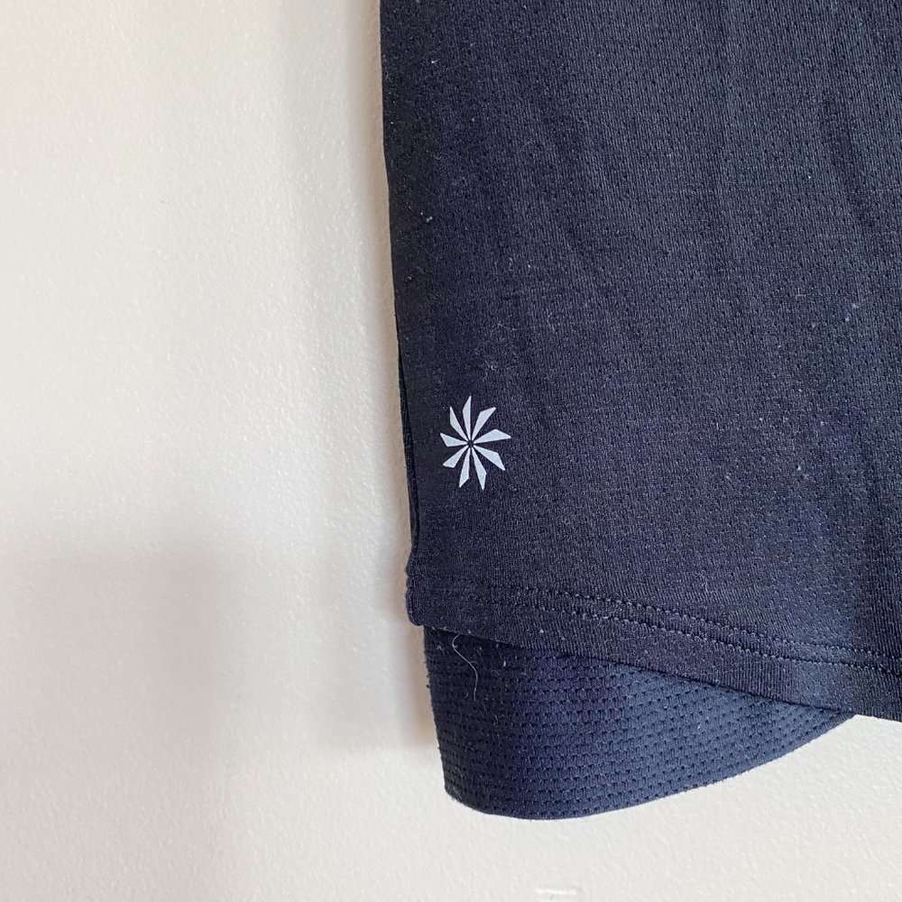 athleta athletic tank top w/ flower print bra sz s - Picture 4 of 4